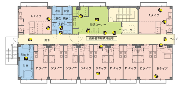 4階フロアマップ